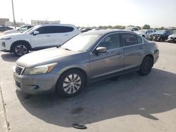 Salvage cars for sale at Grand Prairie, TX auction: 2010 Honda Accord LX