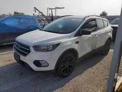 Salvage cars for sale at Kansas City, KS auction: 2018 Ford Escape SE