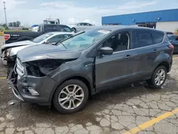 2019 Ford Escape SE en venta en Woodhaven, MI