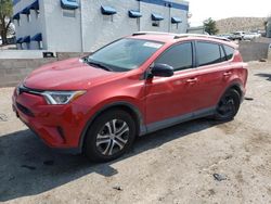 Salvage cars for sale at Albuquerque, NM auction: 2017 Toyota Rav4 LE