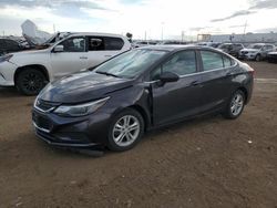 Salvage cars for sale at Brighton, CO auction: 2017 Chevrolet Cruze LT