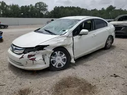 Carros híbridos a la venta en subasta: 2012 Honda Civic Hybrid L