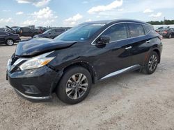 Salvage cars for sale from Copart Houston, TX: 2016 Nissan Murano S