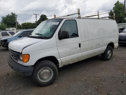 Salvage cars for sale from Copart New Britain, CT: 2006 Ford Econoline E250 Van