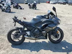 Salvage motorcycles for sale at Arlington, WA auction: 2024 Kawasaki EX650 P