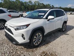 Salvage cars for sale from Copart Houston, TX: 2019 Toyota Rav4 XLE Premium