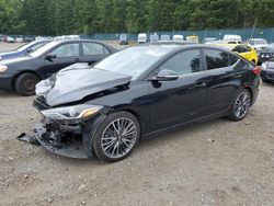 Salvage cars for sale at Graham, WA auction: 2018 Hyundai Elantra Sport