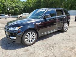 Land Rover salvage cars for sale: 2016 Land Rover Range Rover Sport HSE