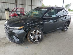 Salvage cars for sale at Cartersville, GA auction: 2023 Hyundai Tucson Limited