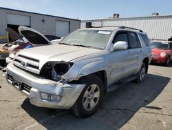 Salvage cars for sale at Vallejo, CA auction: 2005 Toyota 4runner Limited