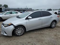 Salvage cars for sale at Gaston, SC auction: 2016 Toyota Corolla L