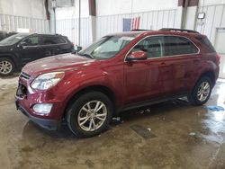 Chevrolet salvage cars for sale: 2017 Chevrolet Equinox LT