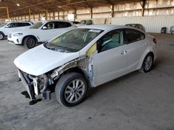 Salvage cars for sale at auction: 2017 KIA Forte LX