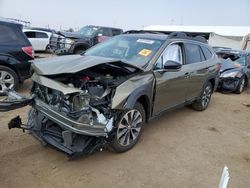 Salvage cars for sale at Brighton, CO auction: 2024 Subaru Outback Limited