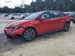 Carros salvage para piezas a la venta en subasta: 2020 Toyota Corolla SE