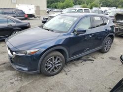 Salvage cars for sale at Exeter, RI auction: 2018 Mazda CX-5 Grand Touring