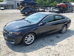 Salvage cars for sale at Mendon, MA auction: 2017 Chevrolet Malibu LT