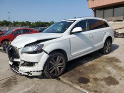 Audi salvage cars for sale: 2015 Audi Q7 TDI Premium Plus