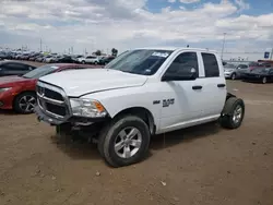 Dodge salvage cars for sale: 2021 Dodge RAM 1500 Classic Tradesman