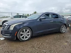 Salvage cars for sale at Houston, TX auction: 2016 Cadillac ATS