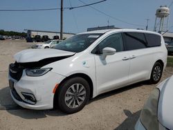 Salvage cars for sale at Chicago Heights, IL auction: 2022 Chrysler Pacifica Hybrid Touring L