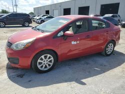 Salvage cars for sale at Jacksonville, FL auction: 2013 KIA Rio LX