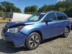 Subaru salvage cars for sale: 2017 Subaru Forester 2.5I Premium