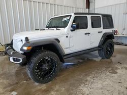 Salvage cars for sale at Franklin, WI auction: 2018 Jeep Wrangler Unlimited Sport