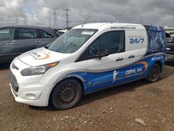 Salvage trucks for sale at Elgin, IL auction: 2015 Ford Transit Connect XLT