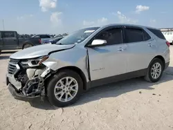 Salvage cars for sale at Houston, TX auction: 2018 Chevrolet Equinox LT