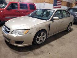 Subaru salvage cars for sale: 2008 Subaru Legacy 2.5I