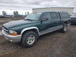 Dodge Dakota Quad slt Vehiculos salvage en venta: 2002 Dodge Dakota Quad SLT