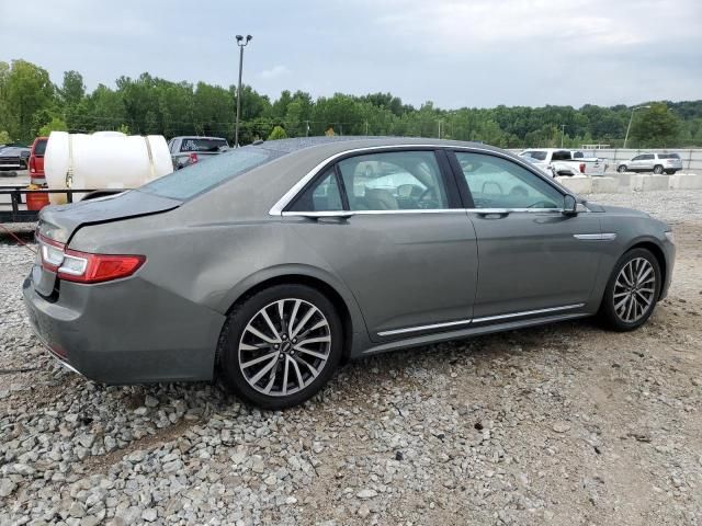 2017 Lincoln Continental Select