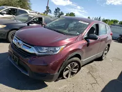 Salvage cars for sale at Woodburn, OR auction: 2018 Honda CR-V LX