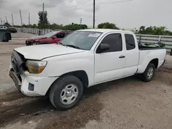 Salvage cars for sale from Copart Miami, FL: 2015 Toyota Tacoma Access Cab