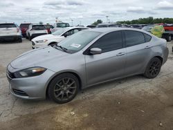 Salvage cars for sale from Copart Indianapolis, IN: 2016 Dodge Dart SE