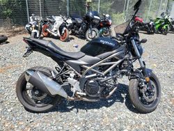 Salvage motorcycles for sale at Baltimore, MD auction: 2022 Suzuki SV650