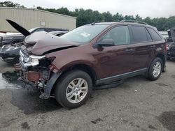 Salvage cars for sale at Exeter, RI auction: 2012 Ford Edge SE