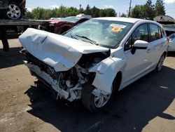 Subaru salvage cars for sale: 2015 Subaru Impreza Premium