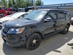 Vehiculos salvage en venta de Copart Arlington, WA: 2016 Ford Explorer Police Interceptor