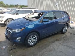 Salvage cars for sale at Franklin, WI auction: 2020 Chevrolet Equinox LT