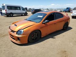 Salvage cars for sale from Copart Brighton, CO: 2005 Dodge Neon SRT-4