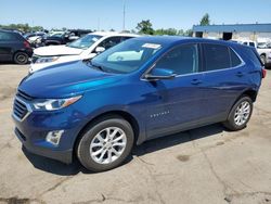 Salvage cars for sale at Woodhaven, MI auction: 2019 Chevrolet Equinox LT