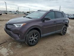 Salvage cars for sale at Temple, TX auction: 2018 Toyota Rav4 SE