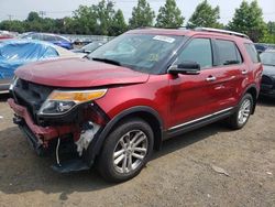 Ford salvage cars for sale: 2014 Ford Explorer XLT