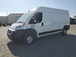 Salvage trucks for sale at Martinez, CA auction: 2022 Dodge RAM Promaster 2500 2500 High