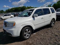 Salvage cars for sale from Copart Chalfont, PA: 2015 Honda Pilot EX