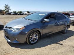 Toyota Corolla l salvage cars for sale: 2015 Toyota Corolla L