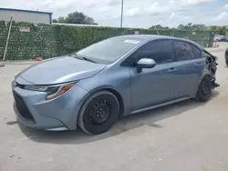 Toyota salvage cars for sale: 2021 Toyota Corolla LE