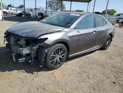 Salvage cars for sale at San Diego, CA auction: 2022 Toyota Camry SE